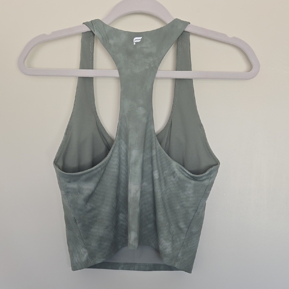 Fabletics Sage Green Crop Top - Picture 3 of 6